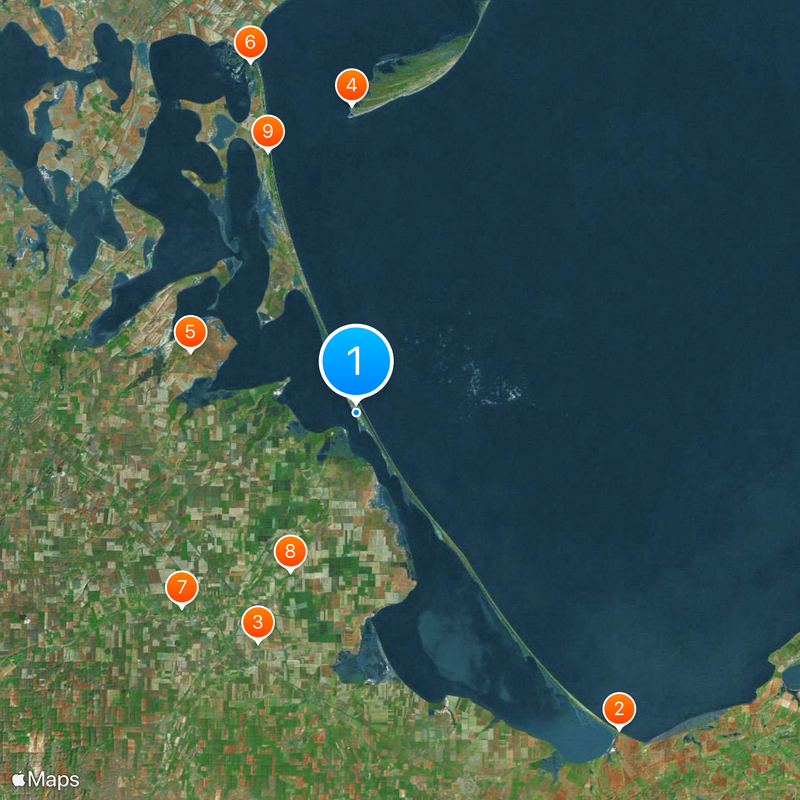 Arabat Spit Map