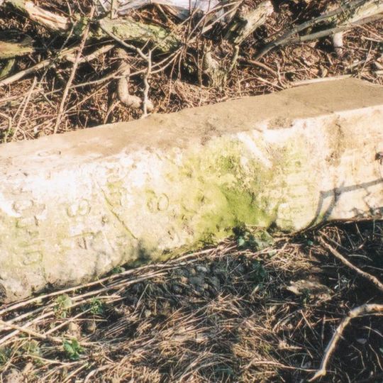 Milestone, between Neptune Farm & Buxlow Farm