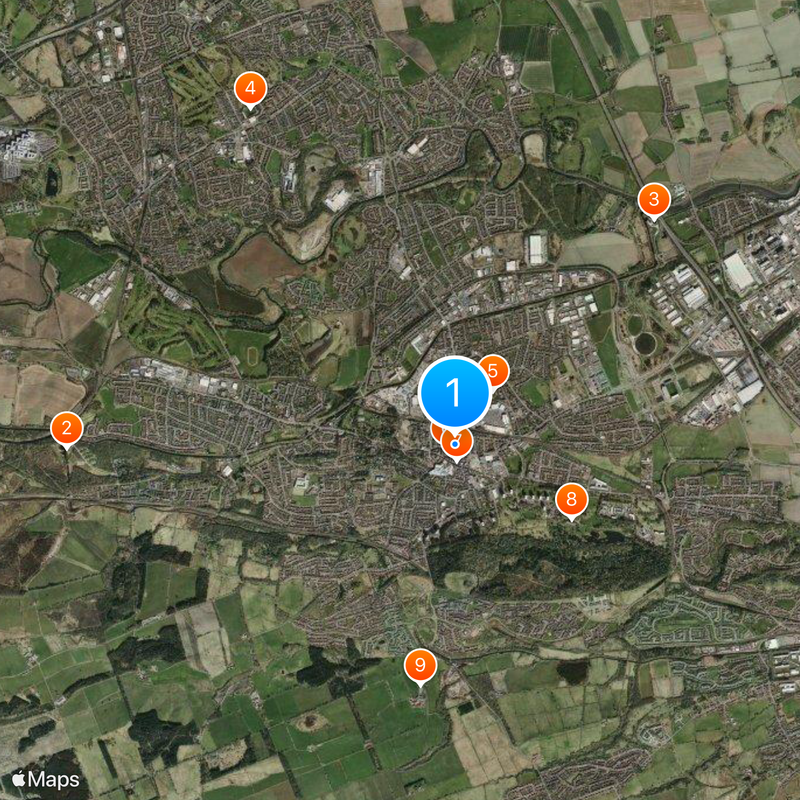 Falkirk Map