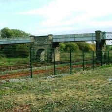 Thickley Wood railway footbridge