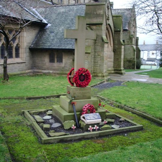 St Peters Church WWI Memorial, Accrington
