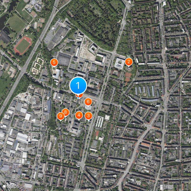 University of Kiel Map