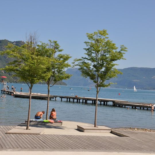 Plage du Bourget-du-Lac