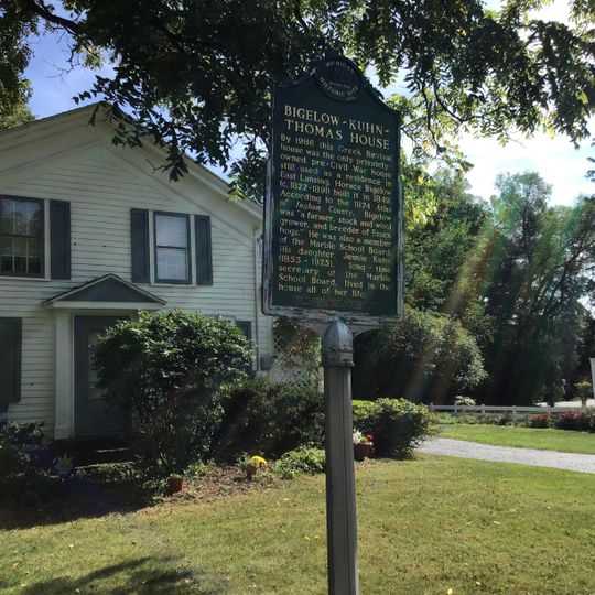 Bigelow-Kuhn-Thomas House Historical Marker