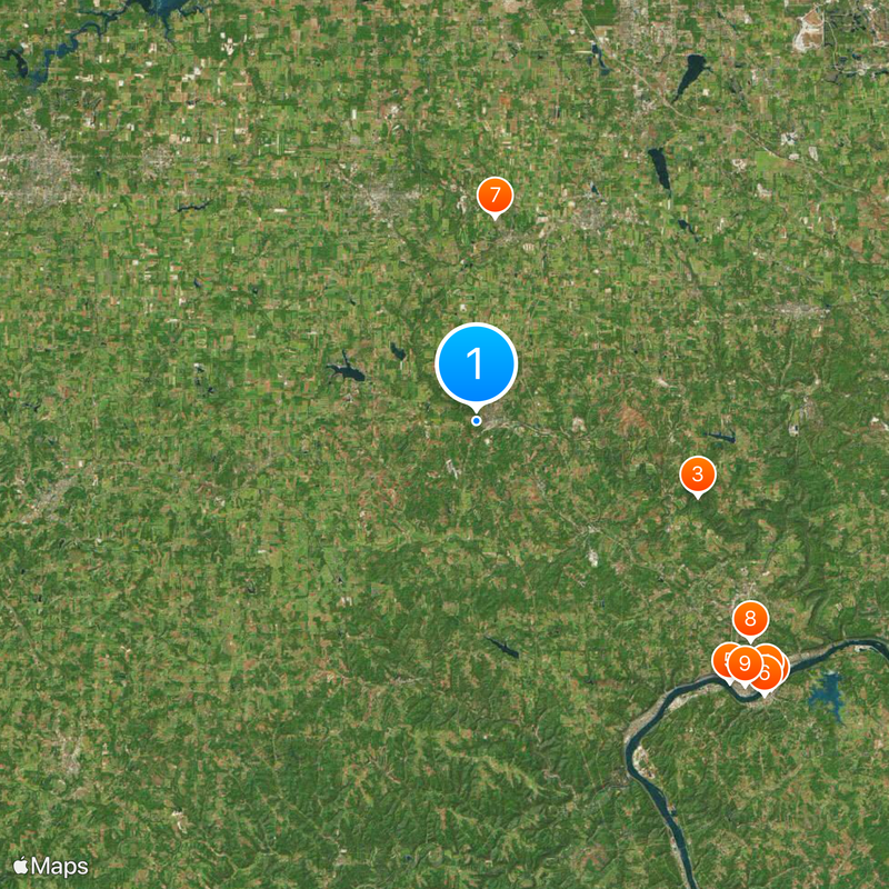 Columbiana County Map