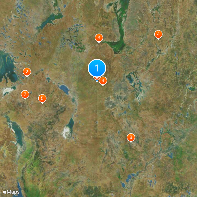 Dingo Fence Map