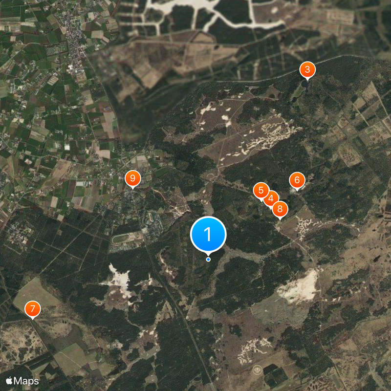 Hoge Veluwe National Park Map