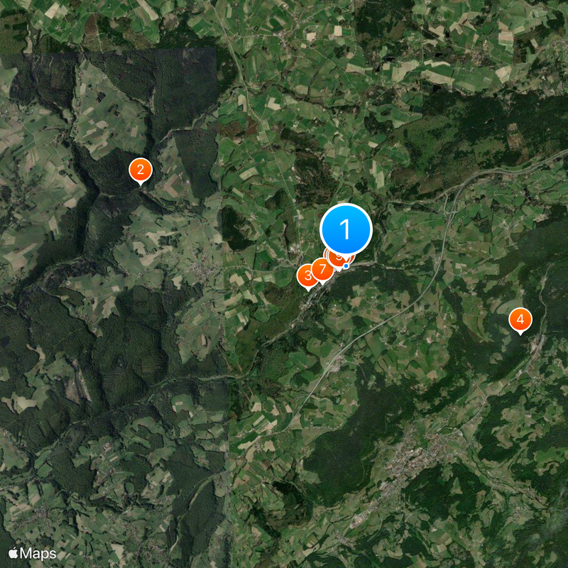 Plombières-les-Bains Map