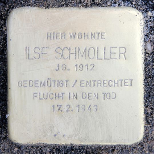 Stolperstein en memoria de Ilse Schmoller