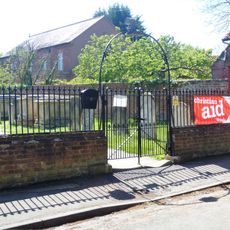 Wall And Gates To Number 12 (United Reformed Church)