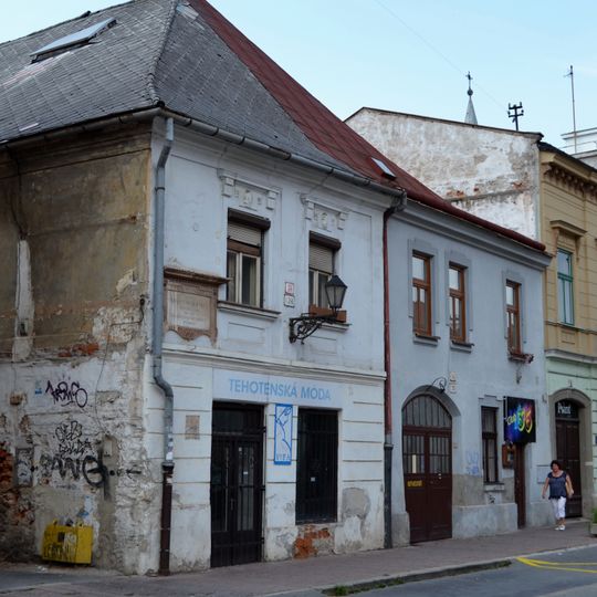 PM domu spisovateľa 16. st. , dom meštiansky