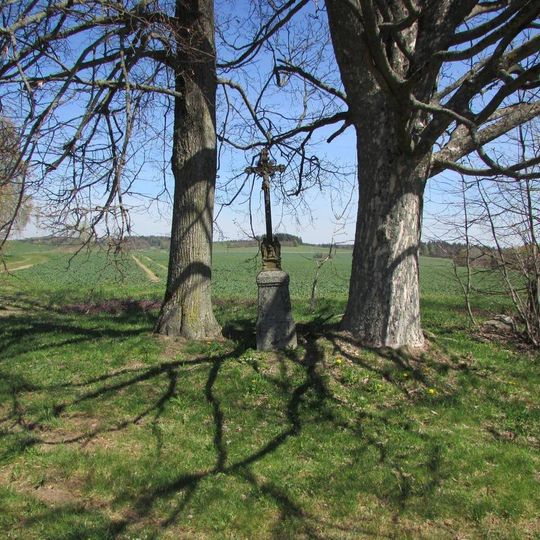 Kříž na východním okraji Jankova