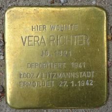 Stolperstein dedicated to Vera Richter