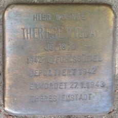 Stolperstein dedicated to Therese Wilda