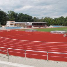 Einzeldenkmale der Sachgesamtheit „Weinau mit Restaurant und Weinauparkstadion“: das Restaurant (Nr. 3) und der zugehörige runde offene Pavillon, das Stadion (Nr. 4) mit Zuschauertribüne und das Körnerdenkmal am Parkeingang (siehe auch Sachges