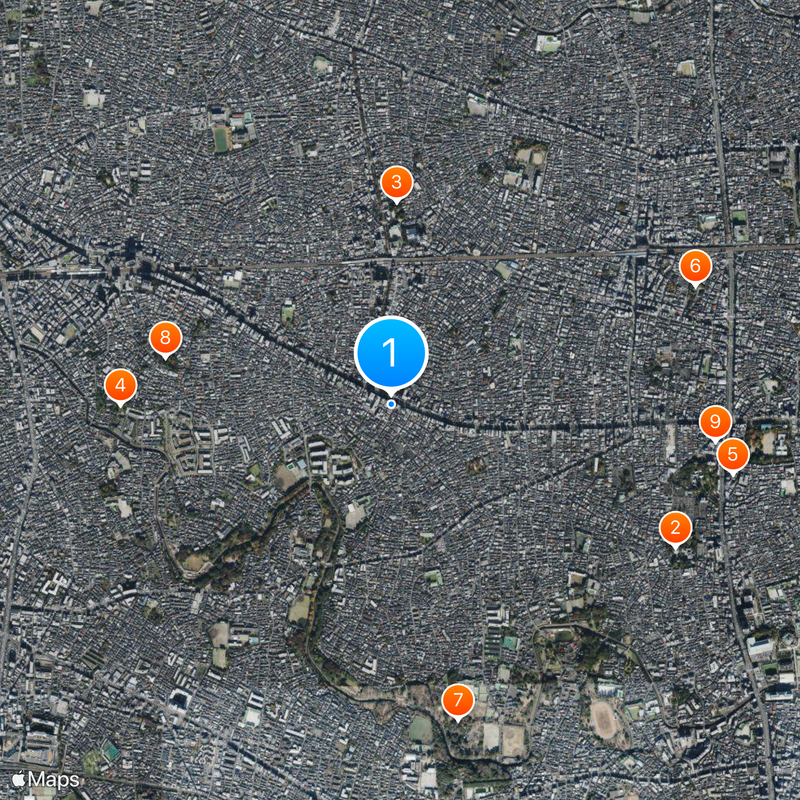 A-1 Pictures Map