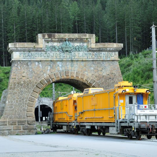Tauerntunnel, Tunnelportal-Nord, Salzburger Seite