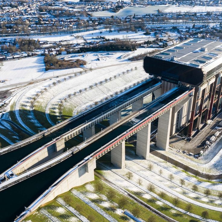 Podnośnia statków Strépy-Thieu