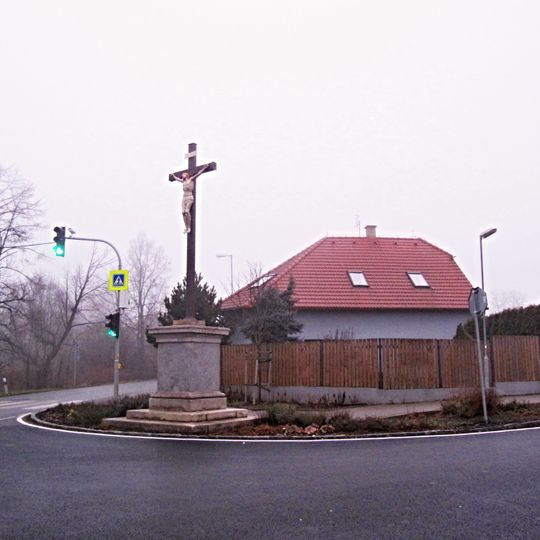 Kříž na ulci Ke Zlatníkům