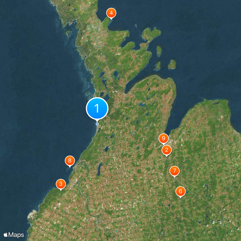 Sauble Beach Map
