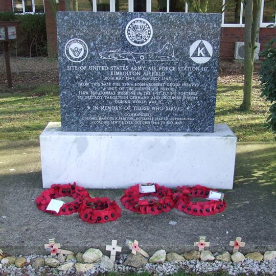 379th Bombardment Group USAAF Memorial, Kimbolton