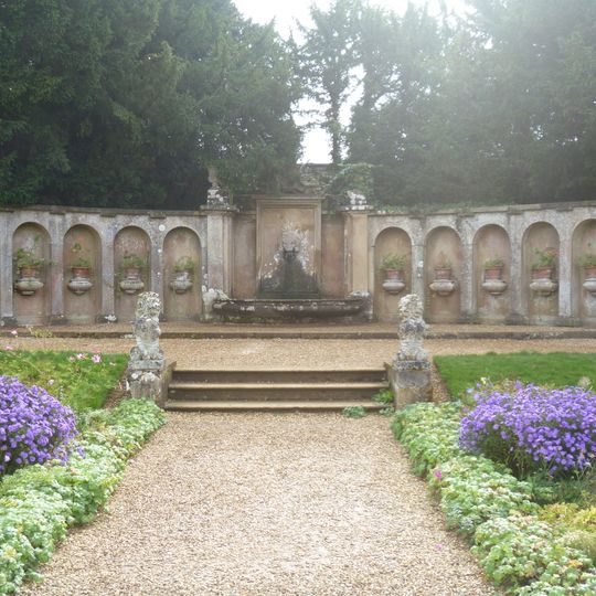 Steps At South End Of The Italian Garden 100 Metres North West Of Belton House