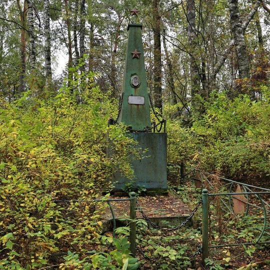 Могила комиссара продовольственного отряда И.Г.Колганова