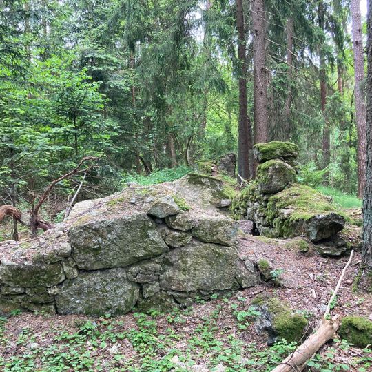 Ehemaliger Burgstall, sogenannter Mohrenstein