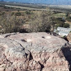 Restos del poblado prehispánico Cerro Pintado de las Mojarras