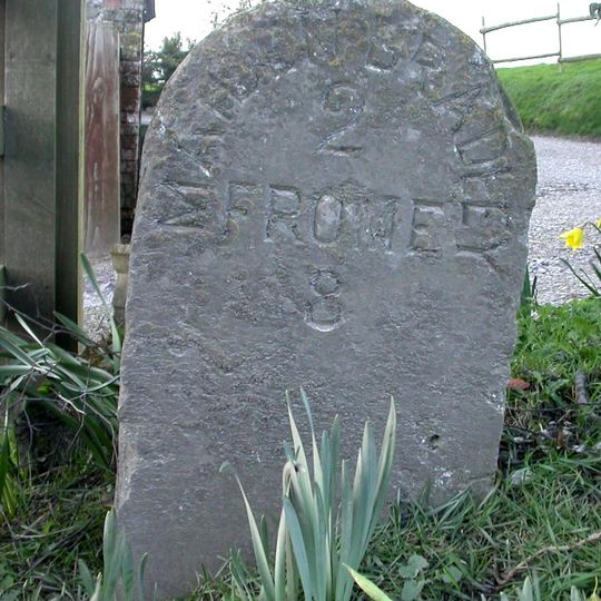 Milestone About 10 Metres North Of The Thatches