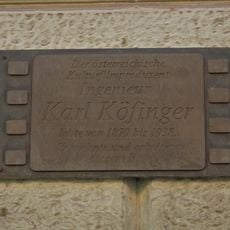 Gedenktafel für Karl Köfiger