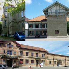 Linen weaving mill Schmid with villa