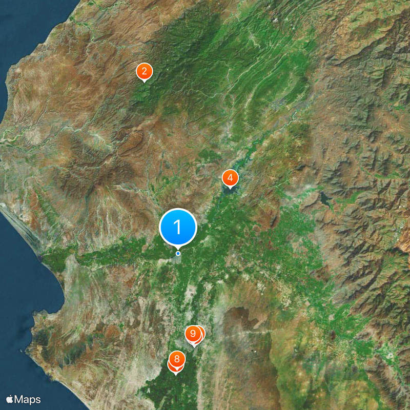 Sullana Province Map