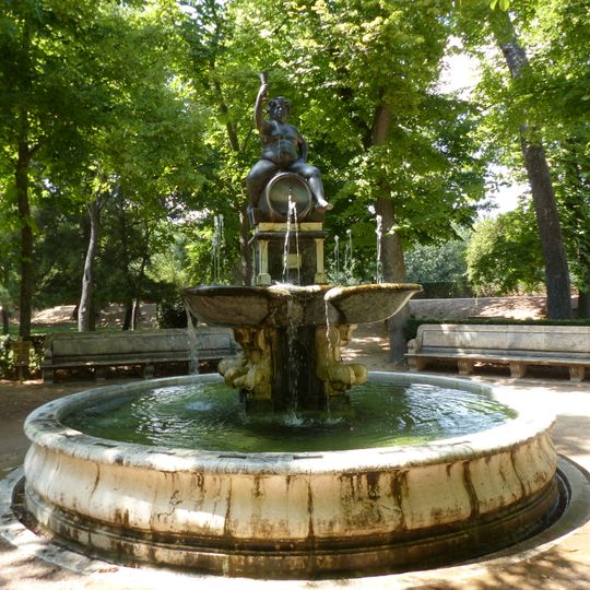 Fuente de Baco, Jardín de la Isla, Aranjuez