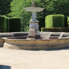 Fountain South Of Temple Newsam House
