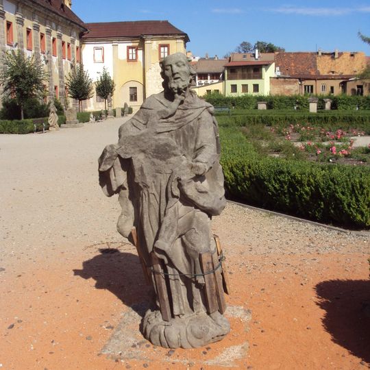 Socha svatého Josefa z mostu ve Stvolínkách