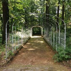 Pergola in the City Park in Tarnowskie Góry