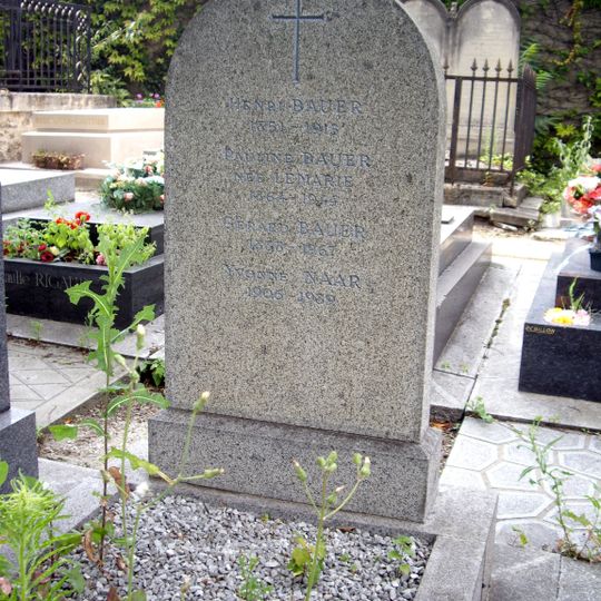 Tombe de la famille Bauër