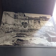 Àngels Nous. Fris fotogràfic per a a plaça de la Gardunya