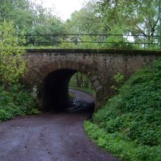 Železniční most jihozápadně od stanice Chlumec u Chabařovic