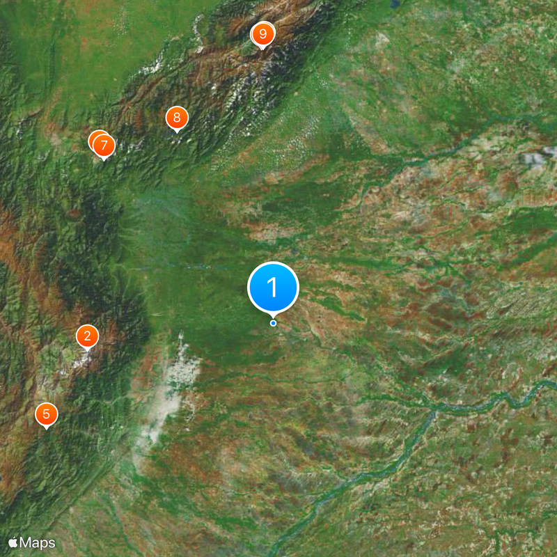 Arauca Department Map