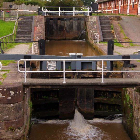 Shropshire Union Canal Bunbury Locks