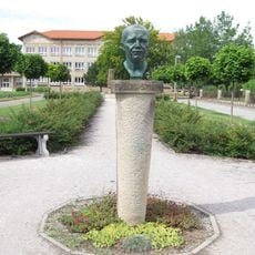 The bust of Eduard Štorch in Ostroměř