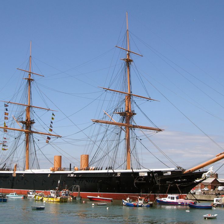 HMS Warrior, fragata blindada y movida por vapor de 40 cañones