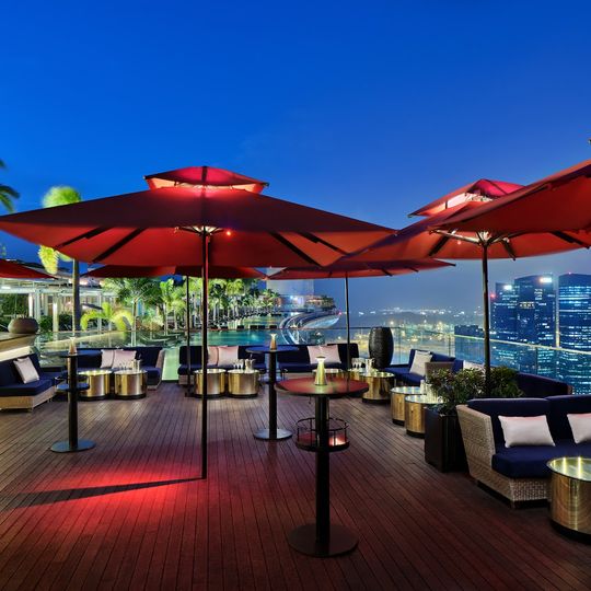 CÉ LA VI Singapore: Restaurant, SkyBar & Club Lounge