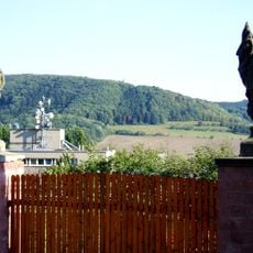 Sochy svatého Floriána a svatého Vendelína