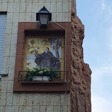 Ceramic panel of Saint Paschal