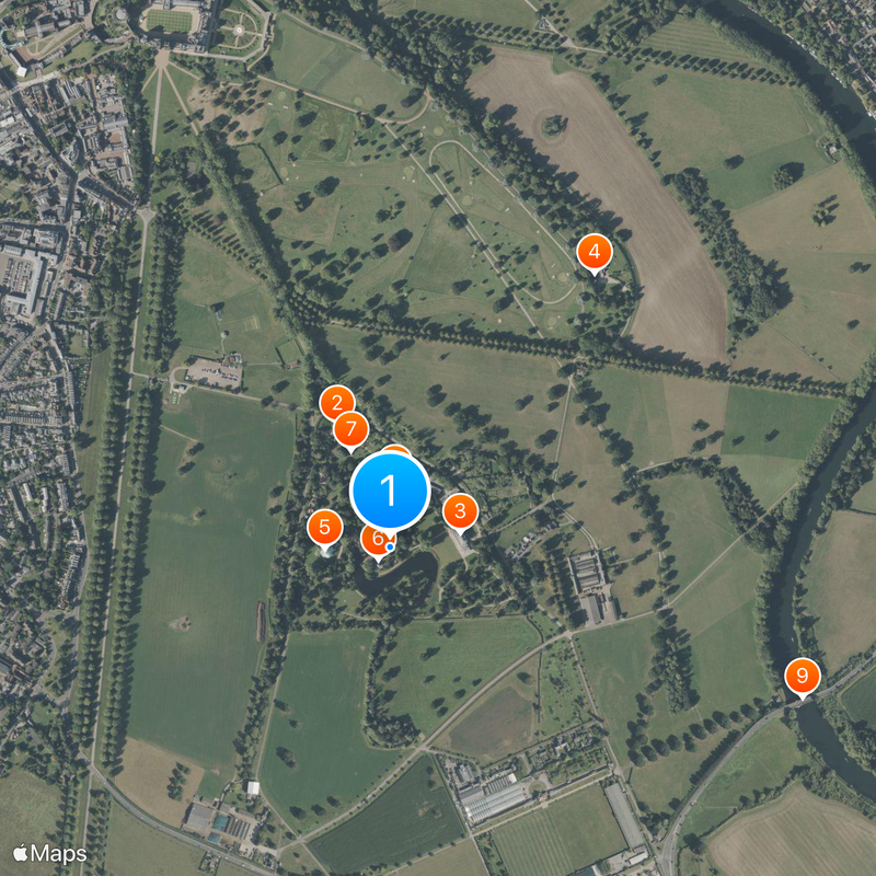 Frogmore Estate Mapa