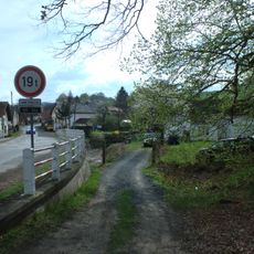 Most silnice II/185 přes Merklínku v Chocomyšli