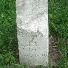 Milestone 230 Metres South West Of Baythorne Hall At Ngr 718 425